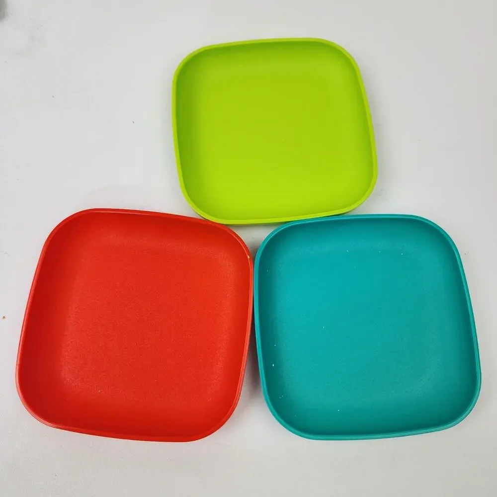 Tupperware Kids Baking Toys Bowl Lid Spatula Rolling Pin Cake Holders Plates